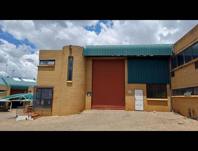 INDUSTRIAL PROPERTY TO RENT IN ROOIHUISKRAAL